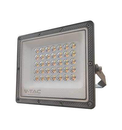 30W LED projektør - 3 lyskulører, arbejdslampe, udendørs