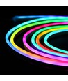 5m RGBIC Neon Flex komplet sæt 7x14 neonflex - USB, Bluetooth app, fjernbetjening