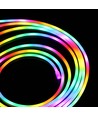 5m RGBIC Neon Flex komplet sæt 7x14 neonflex - USB, Bluetooth app, fjernbetjening