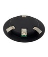 2.8W D1 Gen3 Full Spectrum LED indbygningsspot RA97 - Sort, 2700K