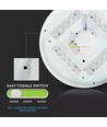24W Rund LED loftslampe - Ø35cm, CCT, 3 lyskulører