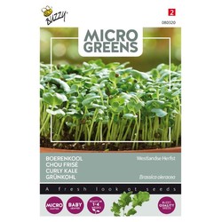 LED vækstlys Microgreens - Grønkål Westland efterår