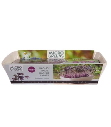 Outlet: Microgreens starterkit - Radise Daikon Rød