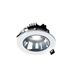 Producenter Spejl - Model M - Nedsænket downlight, justerbar retning 14W 30° 130x58 mm hvid uden lyskilde