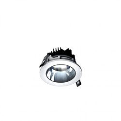 Producenter Model S Downlight Justerbar Retning 8W - 30°, 95x45 mm, Hvid, Uden Lyskilde