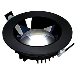 Producenter Model XL nedsænket downlight - justerbar retning 30W 30° 220x70 mm, sort