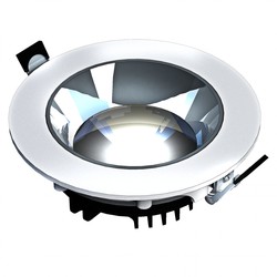 Producenter MODEL XL - Nedsænket Downlight uden lyskilde, justerbar retning 30W, 30° 220x70 mm hvid