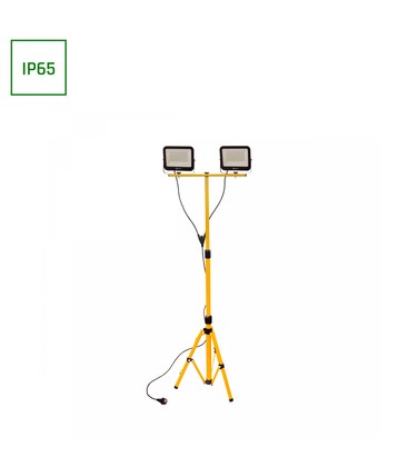 Tripod Stativ - Noctis, 2x50W, Neutral hvid, 230V, 110°, IP66, 205x170x30mm, 2100mm kabel, Spectrum