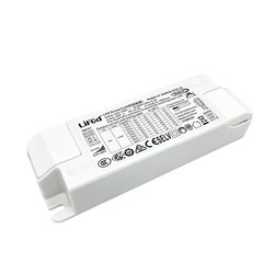 Store paneler Lifud 20W DALI dæmpbar LED driver - Push dæmp og DALI, flicker free, 250-500mA, 9-42V