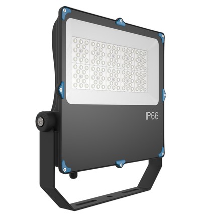 100W LED projektør - 150lm/W, arbejdslampe, til belysning af bygninger, parkeringspladser, statuer mm