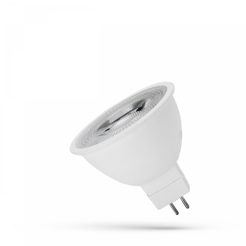 GU5.3 6W LED pære, 12V - MR16, 4000K, 55 grader, 450lm