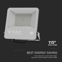 V-Tac 100W LED projektør, 135lm/W - Samsung LED chip, arbejdslampe, 1m ledning, udendørs