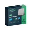 V-Tac 150W LED projektør, 135lm/W - Samsung LED chip, arbejdslampe, 1m ledning, udendørs