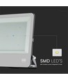 300W LED projektør - 135lm/W, Samsung LED chip, arbejdslampe, 1m ledning, udendørs