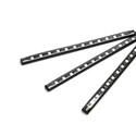 LED Strip til bil - Musikstyring, 4x0,225m, USB-drevet, 20-knaps controller