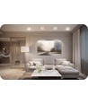 GU10 10W Hvid Smart Home LED spot - AR111, Tuya/Smart Life, virker med Google Home, Alexa og smartphones