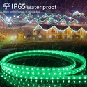 Grøn LED Strip - 50m, 230V, 8mm, 7W/m