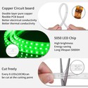 Grøn LED Strip - 50m, 230V, 8mm, 7W/m