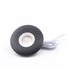 2,5W Ø6,8cm Cabi68 møbelspot RA91 - 12V DC, Hul: Ø5,5 cm, Mål: Ø6,8 cm, Sort