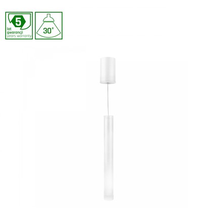 11W HANGIT MULTIWAY S loftlampe - 1070lm, 30°, hvid, højdejusterbar, 2700K