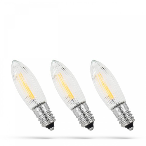 0,2W LED pære, 55V - 2200K, 14mA