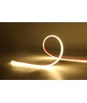1m Badeværelses strip vandtæt - 24V DC, COB LED, 2 meter ledning
