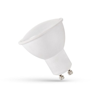 GU10 1,5W LED spot - Mælkehvid front
