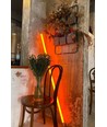 120cm Neon Tube LED Rød - Designer rør, Justerbar lysstyrke, inkl. ledning
