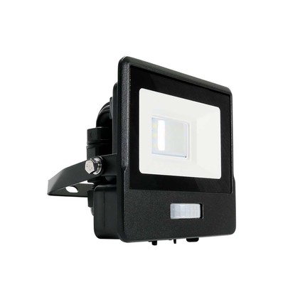 10W LED projektør - Samsung LED chip, arbejdslampe, med sensor