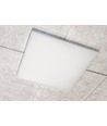 60x60 LED panel i ramme, 36W - Indbygget i hvid ramme, til direkte montering