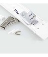 150cm 50W komplet LED armatur - 3 års garanti