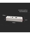 100W / 24V DC strømforsyning - 4.1A, IP65 vandtæt