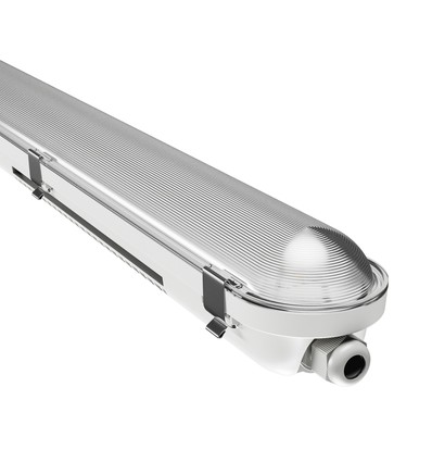 150cm 85W Gigant Pro LED armatur, gennemfortrådet - 12750lm, 150lm/W, IP66 vandtæt, IK10