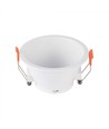 MR16/GU10 Downlight blænder ikke - Ekskl. lyskilde, hvid, Hul: Ø8,3 cm, Mål: Ø9,3 cm