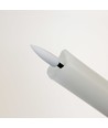 3-pak hvide LED stearinlys, flammeeffekt - Ø2,2cm, Højde: 24,5cm, kronelys, inkl. fjernb., timer