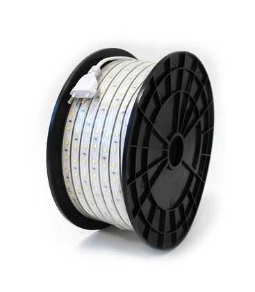 50m Arbejdslys 230V LED strip - IP67, 60 LED/m, 5W/m, 500 lm/m