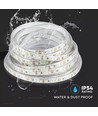5m 7,2W/m stænktæt LED strip - 12V DC, IP65, 120 LED pr. meter