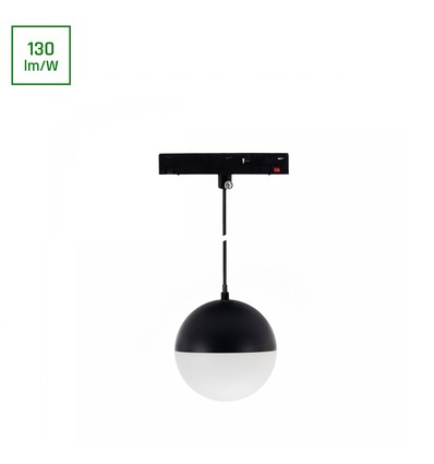 SHIFT Basic - Globe P, Kugle Lampenedhæng, 90mm, 10W, 4000K, Sort