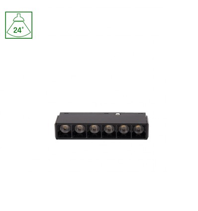 SHIFT Basic - Gitter XS Lineær Armatur, 110mm, 6W, 2700K, Sort