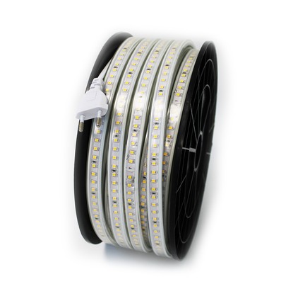 50m Ridebane 230V strip - IP65, 120 LED/m, 4,8W/m, 480 lm/m