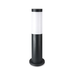 Havelamper V-Tac sort havelampe, rustfri - 45 cm, IP44 udendørs, E27 fatning, uden lyskilde