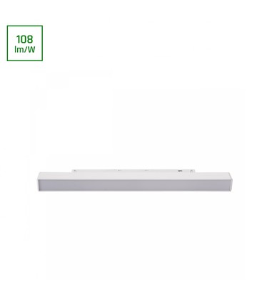 System Shift Basic Line S - Lineær Lampe 300mm 15W 2700K Hvid.