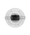 3W LED nødbelysning spot til loft - Hul: Ø7,5-12,5cm, 3 timers batteri, Sort