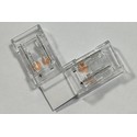 L samler til LED strips - Til COB LED strips (8mm bred), 12V / 24V