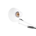 Arkitektlampe Sort bordlampe - 1,1 meter ledning, E27 fatning, uden lyskilde