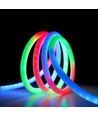5m RGBIC Neon flex slange - USB, Vævet reb, Bluetooth App, fjernbetjening, Komplet sæt