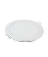 6W Ø12cm LED indbygningspanel - Hul: Ø11 cm, Mål: Ø12 cm