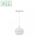System Shift Basic - Globe P Ring Kuglelampe, Nedhængt, 90mm, 10W, 2700K, Hvid