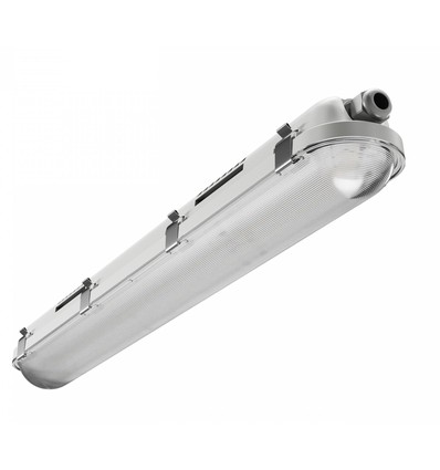 60cm 21W Gigant Pro LED armatur, Gennemfortrådet - 150lm/W, IP66 vandtæt, IK10