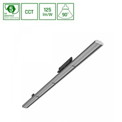 Producenter Optibar CCT - 12-42W, CCT, 230V, 90°, IP20, Ra90, 1200x60x90mm, sort, Spectrum.